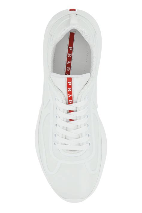 prada americas cup triple white|prada americas cup sneakers black.